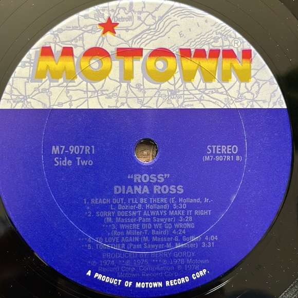 Diana Ross - “Ross” Vinyl LP - Picture 5 of 5